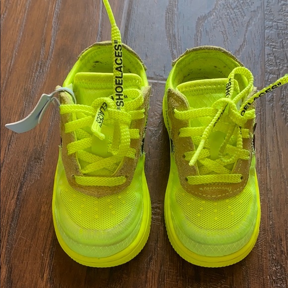 The 10:Nike Air Force 1 (TD) size 6c AF1 Off-White - Picture 3 of 8